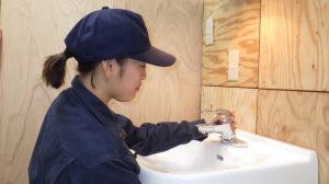 衛生設備実習風景