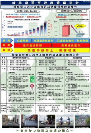 岐阜県警察速度管理指針