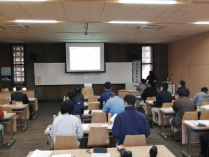 施業プランナー研修での実績発表（令和2年2月）