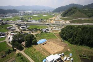 随縁寺裏B地点遺跡の全景写真