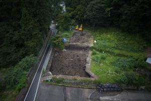 中村遺跡の東区全景の写真です