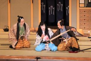 六段目 与市兵衛内勘平腹切の場