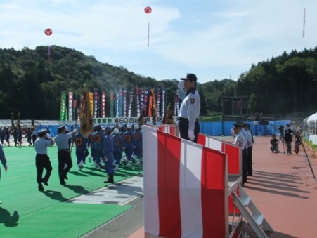 第60回岐阜県消防操法大会「消防感謝祭」に出席の画像1