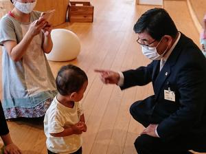 ぎふ木遊館入館者3万人達成記念セレモニー