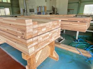 製材品ストックの写真