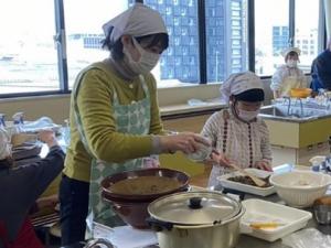 あぶらえを使った料理教室