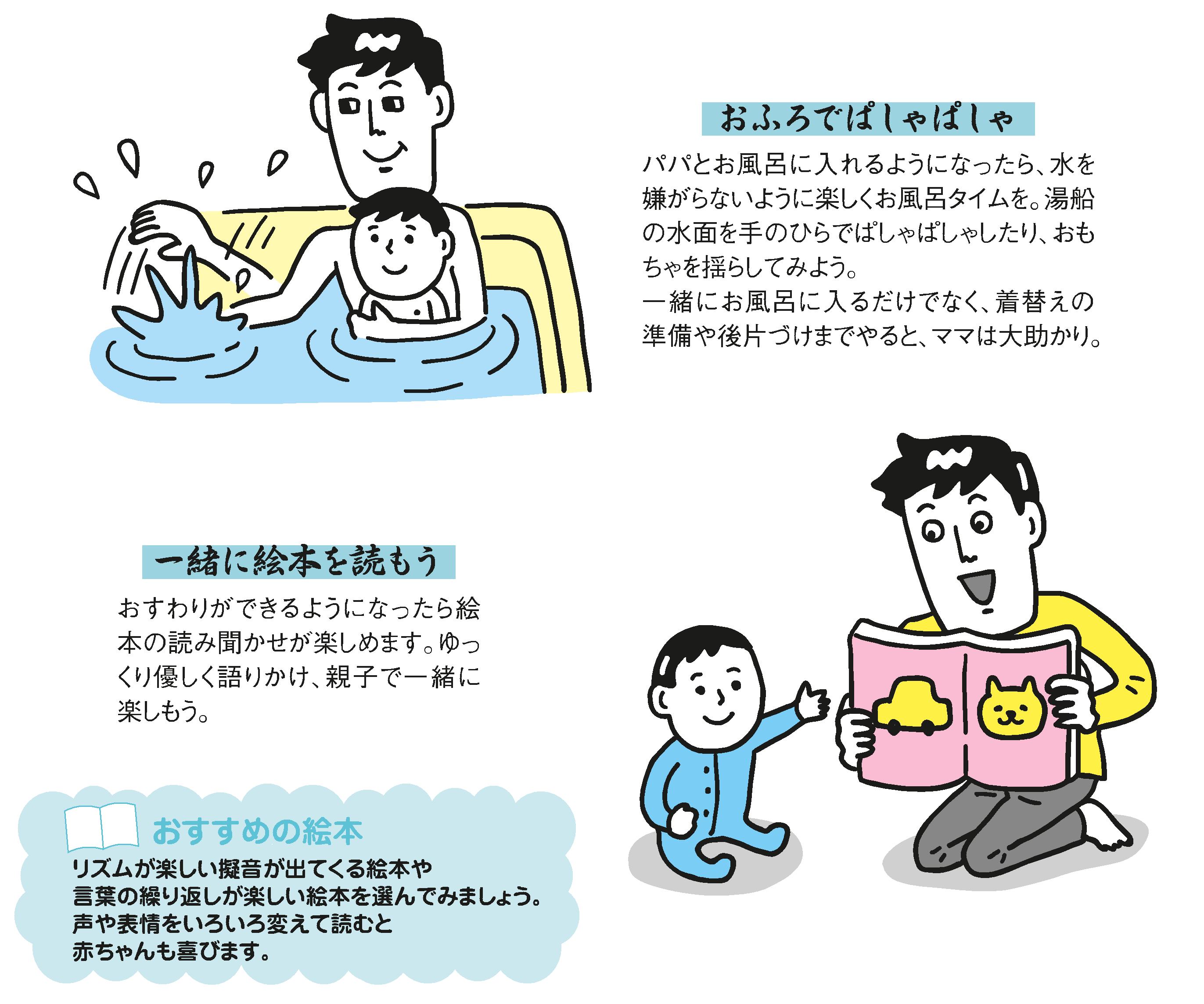 おふろでぱしゃぱしゃ