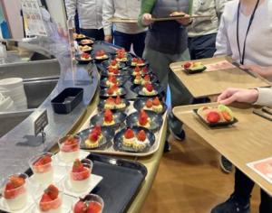 各種いちごのデザート