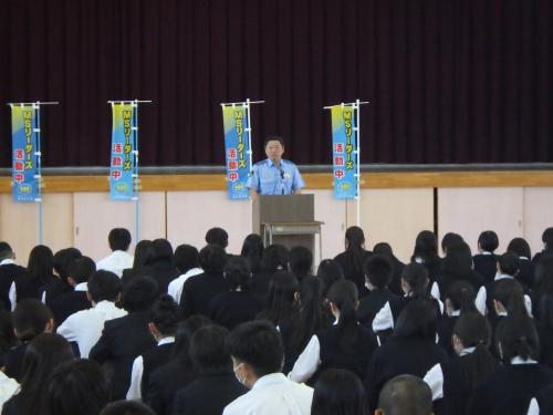 大垣養老高校で「MSJリーダーズの証」の交付式