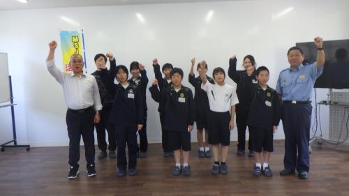 上石津学園で「MSJリーダーズの証」の交付式