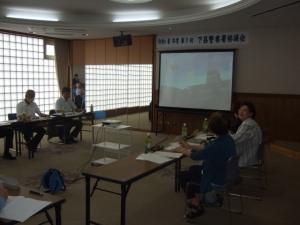 画像（警察協議会において概況説明）