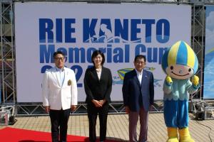 RIE KANETO　Memorial Cup2024開会式