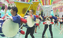 谷汲踊保存会のリハーサル