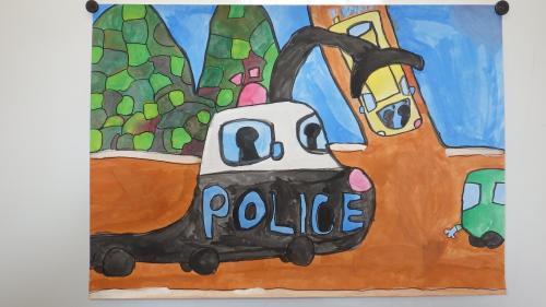 こどもけいさつ絵画コンクール5