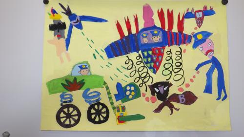 こどもけいさつ絵画コンクール6