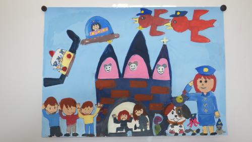 こどもけいさつ絵画コンクール7