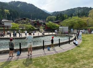 子ども魚釣り大会