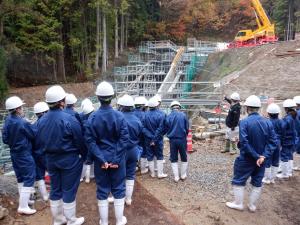 現場研修会の様子