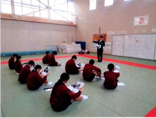 東部の匠で警察の仕事を体験