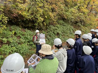 火砕流堆積物の観察