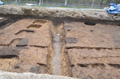 溝（SD16）の全景写真です