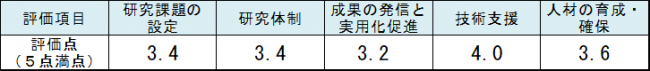 評価項目