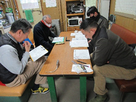 ぎふ清流GAPの農場評価の様子