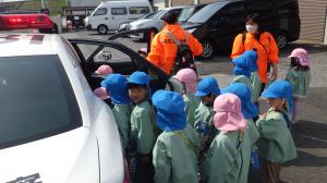 パトカー見学