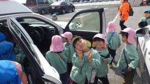 パトカー見学
