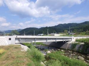 下呂白川線　上佐見工区　大寺橋