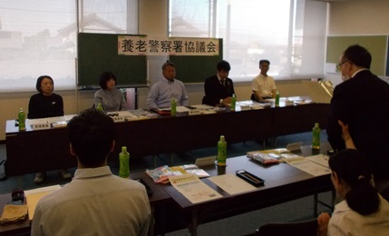 岐阜県公安委員矢橋様のあいさつ