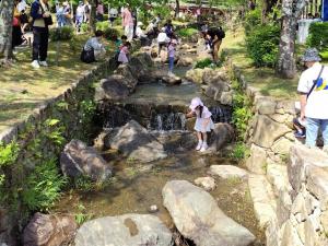 季節を感じながら楽しめる中央水路