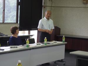 画像（警察協議会・協議会長挨拶）