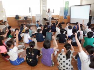 田んぼの学校　授業の様子