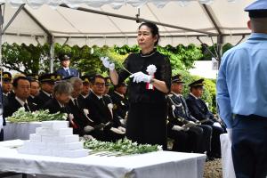殉職警察職員並びに殉職消防職・団員慰霊祭