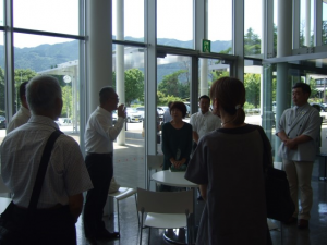 画像（下呂警察署長のあいさつ）