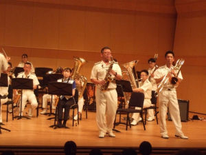 画像（県警音楽隊演奏状況）