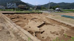 発掘区西半部の状況