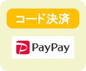 使用可能な決済方法の説明画像（コード決済）