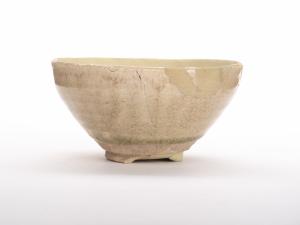 浦畑遺跡出土白天目茶碗