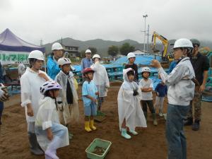 出土した土器の説明