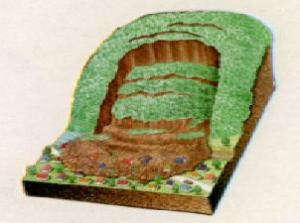 地すべりイメージ