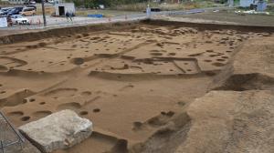 発掘区東半部の状況
