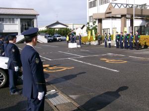 年末特別警戒出発式の様子2
