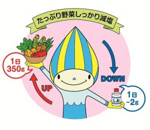 たっぷり野菜しっかり減塩（帯あり）