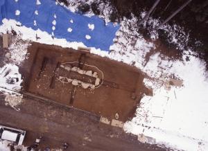 遺跡の全景写真です