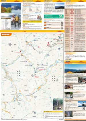 焼岳火山防災マップ（裏面）