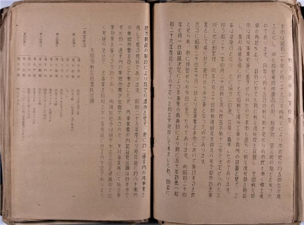 戦災復興事業概要（大垣市）1