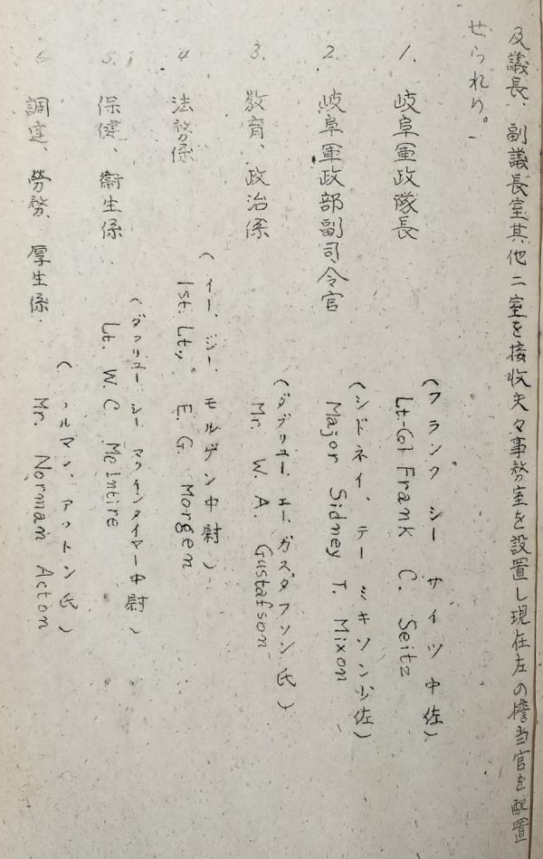 占領軍に関する概要