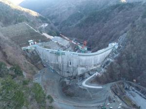 内ケ谷ダム（建設中）